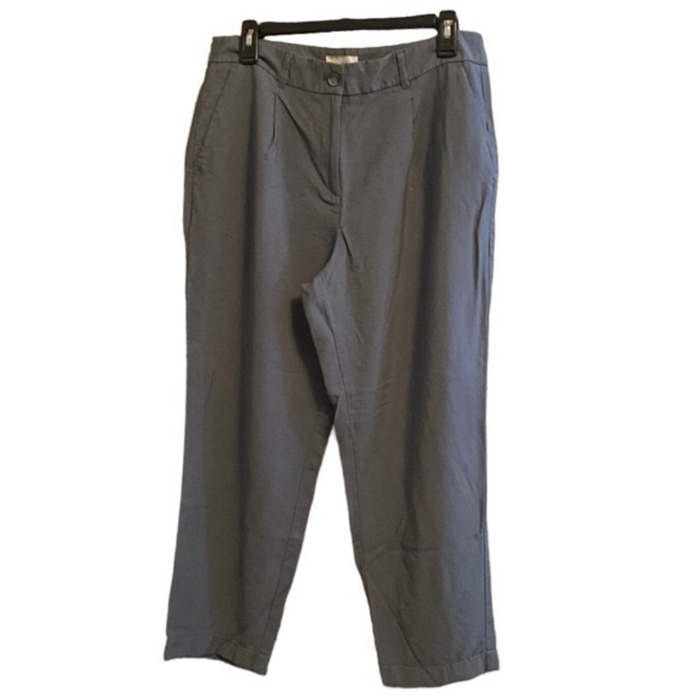 Loft Women's High Rise Skinny Ankle Pants Blue